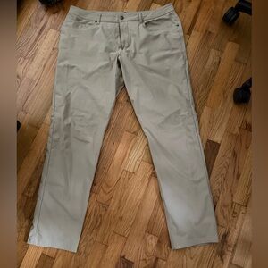 Lululemon Athletica Khaki 34”L commission pants